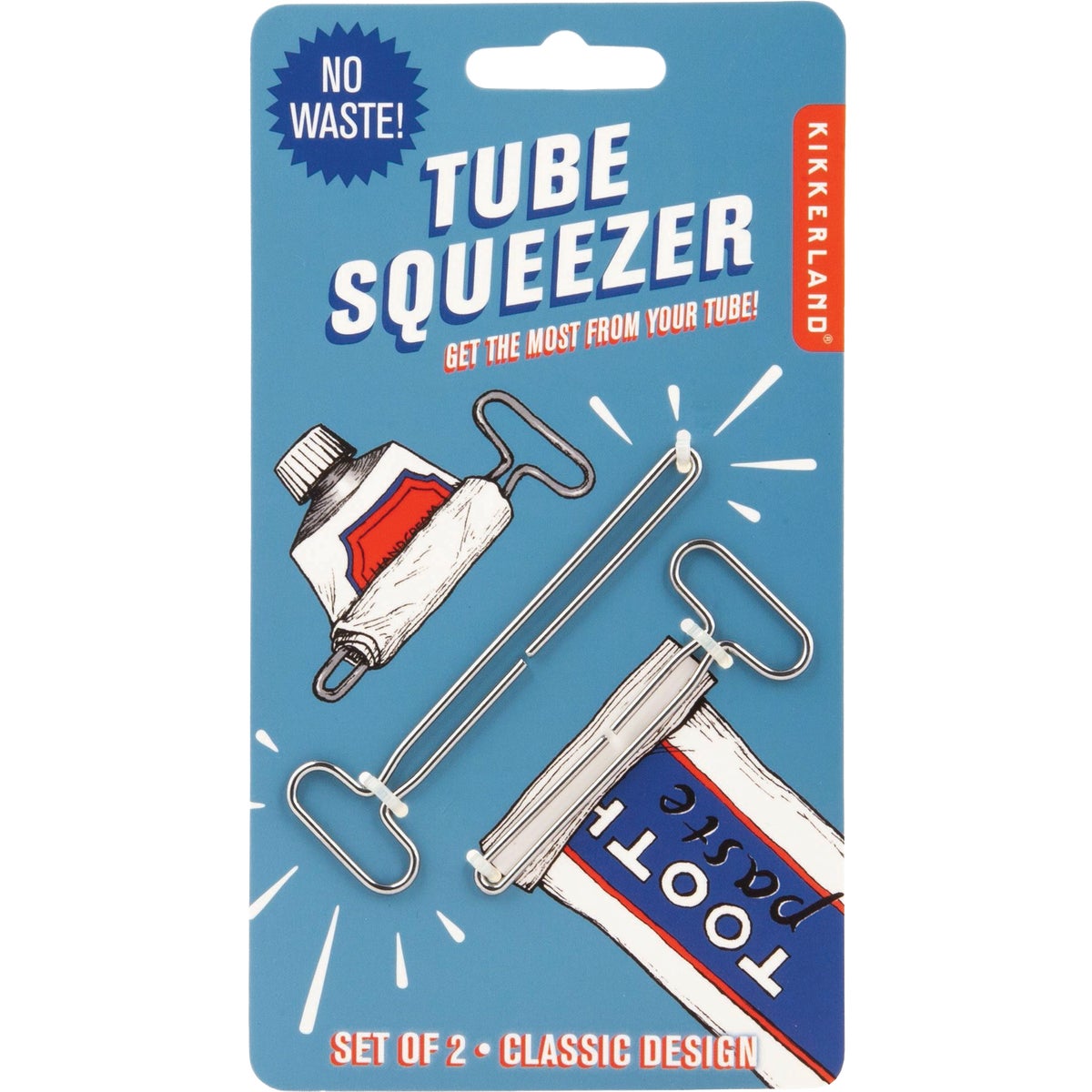 Kikkerland Tube Squeeze Keys (2-Pack)
