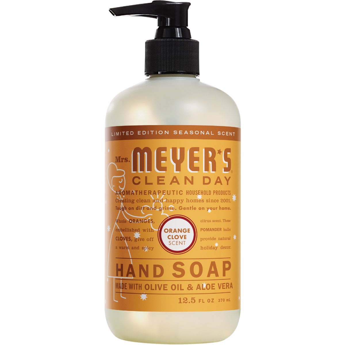 Mrs. Meyer's Clean Day 12.5 Oz. Orange Clove Liquid Hand Soap