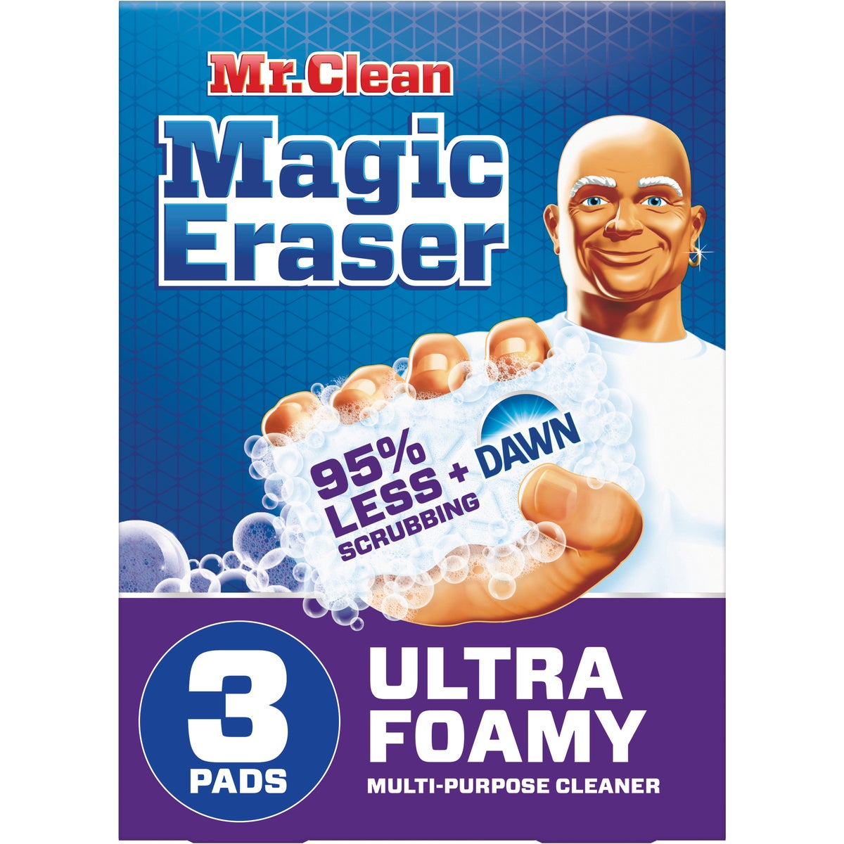 Mr. Clean Magic Eraser Ultra Foamy + Dawn Multi-Purpose Cleansing Pad (3-Count)