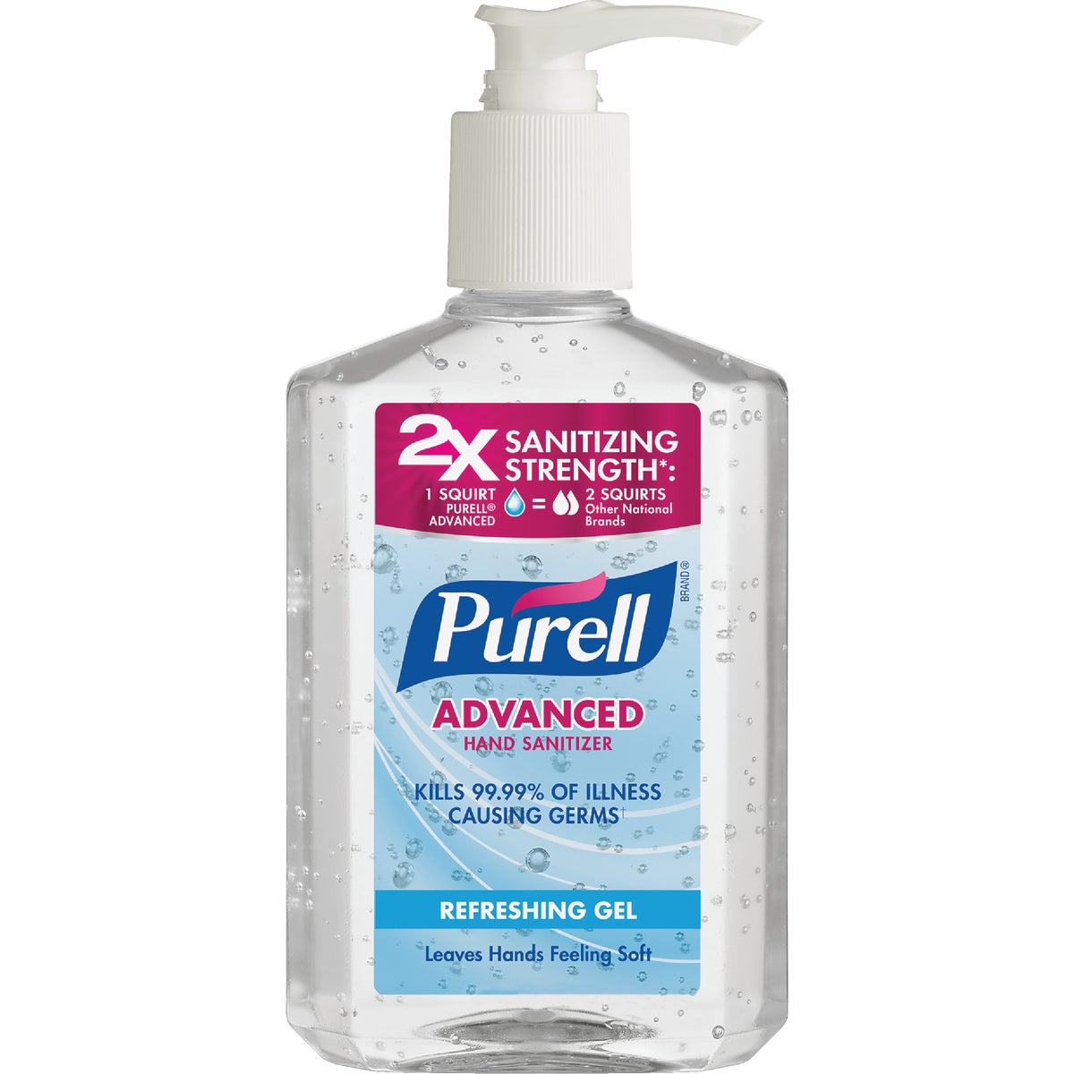 Purell 12 Oz. Advanced Hand Sanitizer Refreshing Gel Pump Bottle