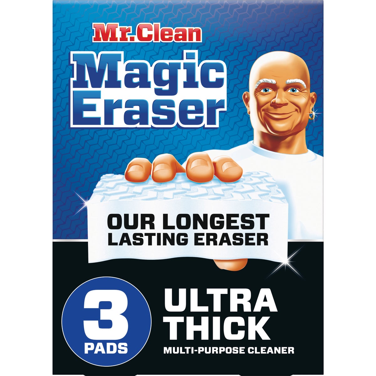 Mr. Clean Magic Eraser Ultra Thick Multi-Purpose Cleansing Pad (3-Count)