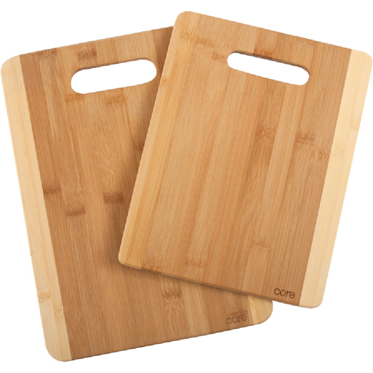 Core Daisy 2-Tone Natural Bamboo Cutting Board (2-Pack)