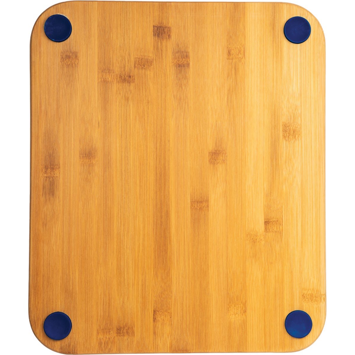 Core Bamboo 13.5 In. Square Natural Sapphire Foot Grip Cutting Board