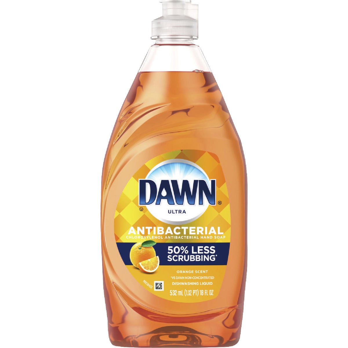 Dawn Ultra 18 Oz. Orange Scent Antibacterial Dish Soap