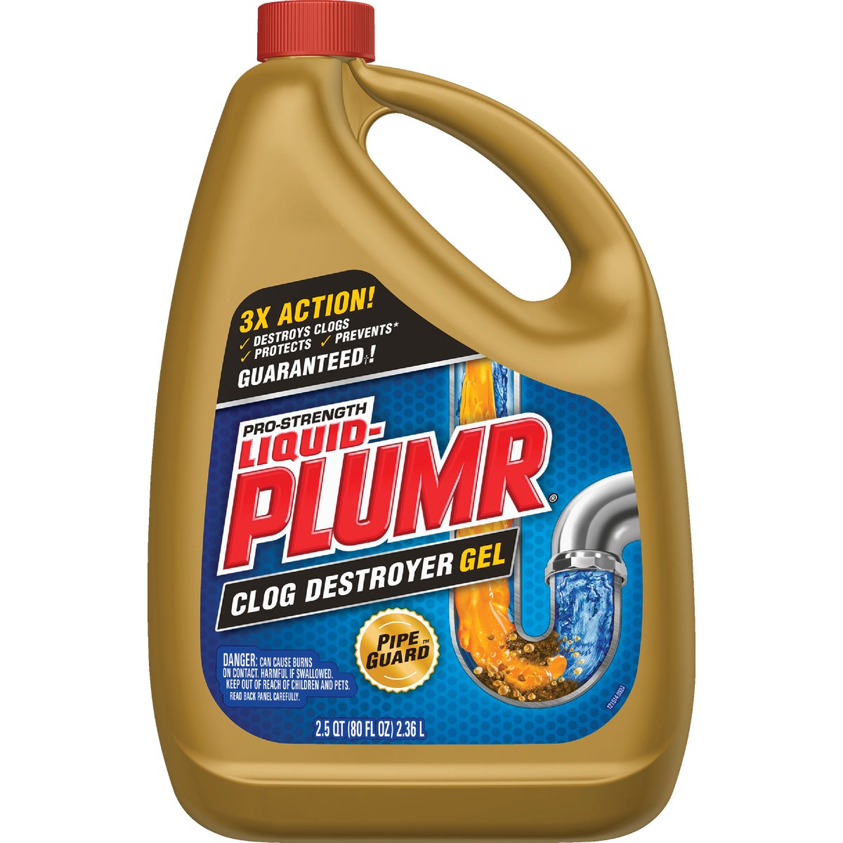 Liquid-Plumr Pro-Strength Clog Destroyer Drain Cleaner