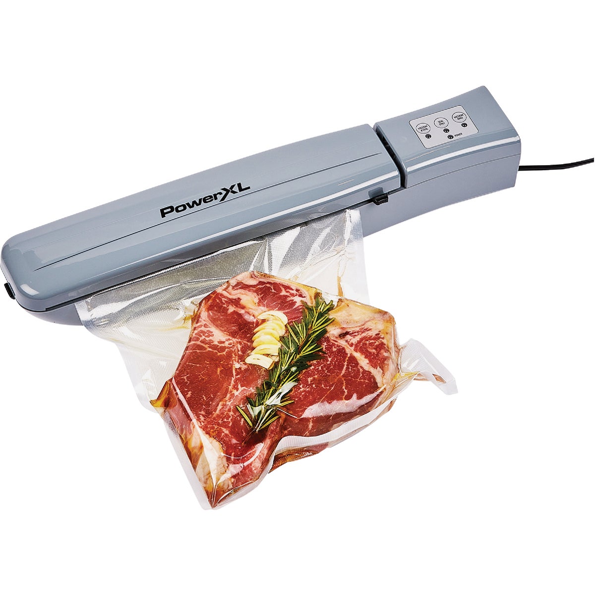 PowerXL Duo Nutrisealer Vacuum Sealer, 6-In-1 Food Storage System