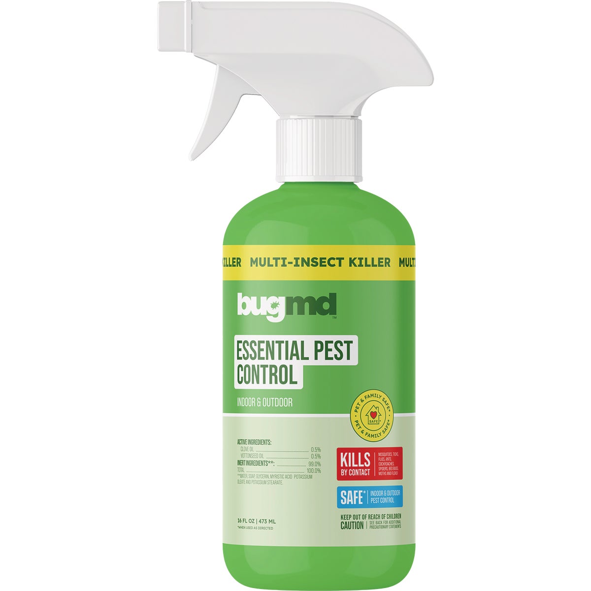 BugMD 16 Oz. Essential Pest Control Insect Repellent