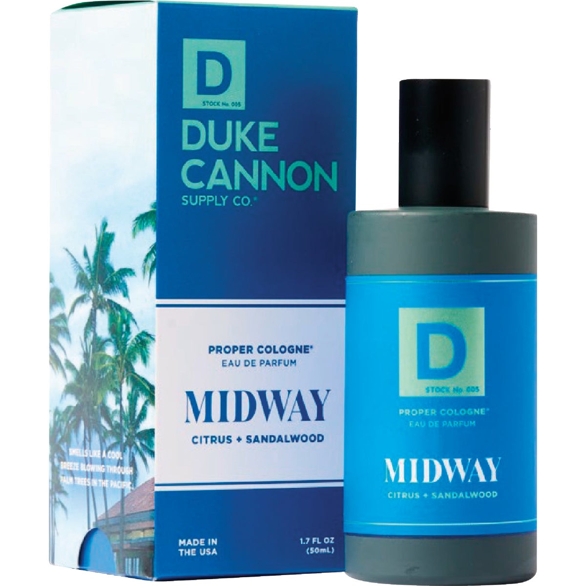 Duke Cannon 1.7 Oz. Midway Proper Cologne
