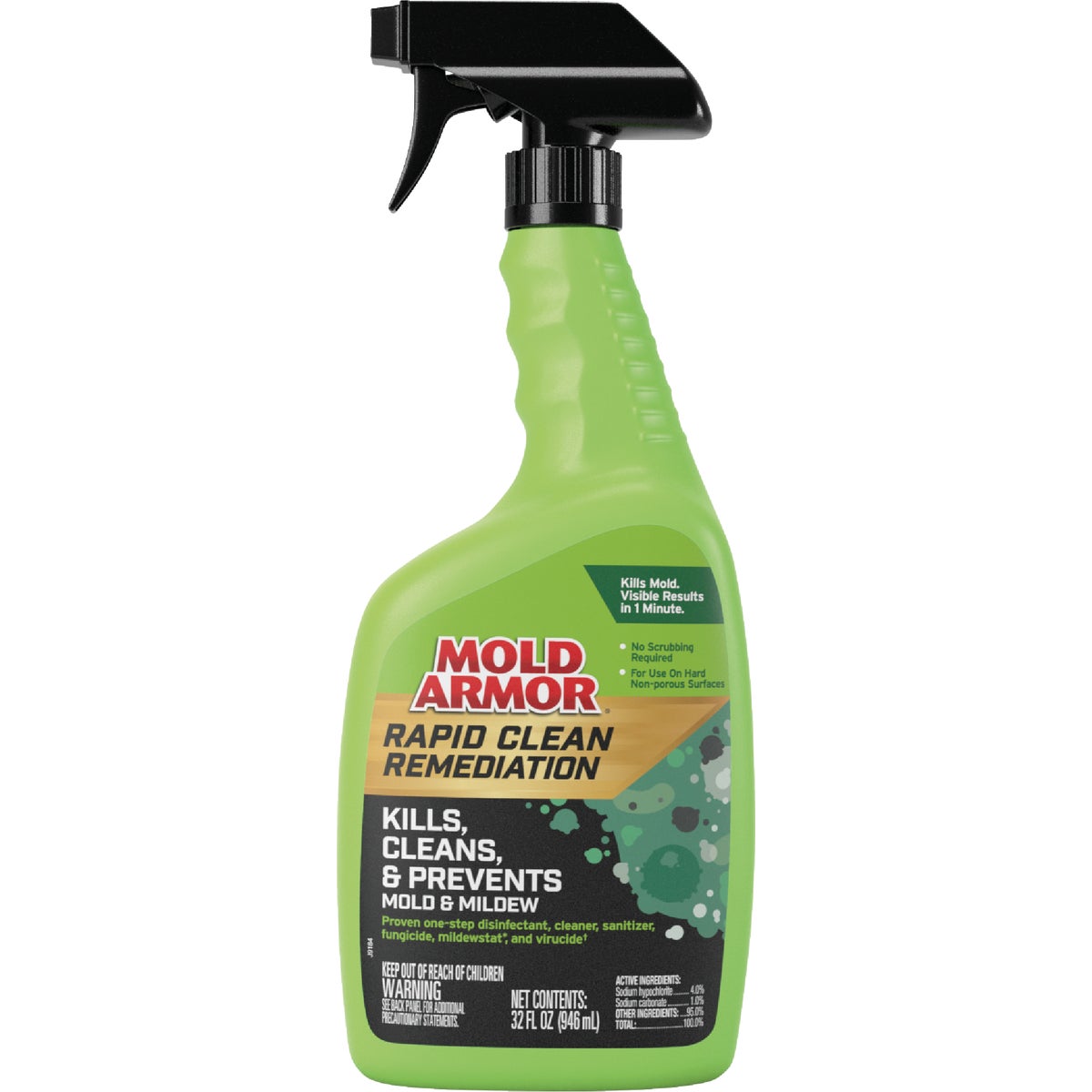 Mold Armor Rapid Clean Remediation 32 Oz. Mold Removal Trigger