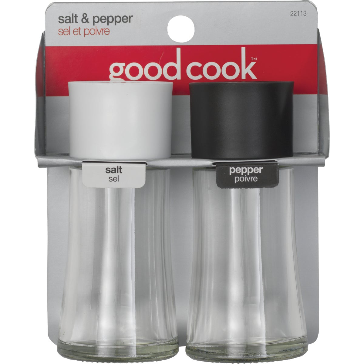 Goodcook 2 Oz. Glass Salt & Pepper Set