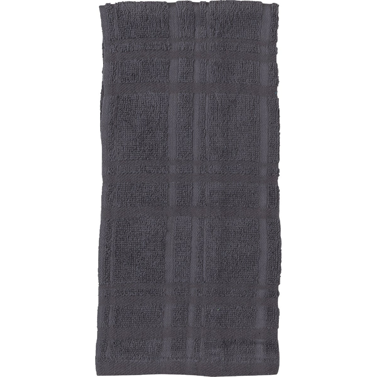  Kay Dee Designs Charcoal Solid Terry Kitchen Towel (2-Pack)