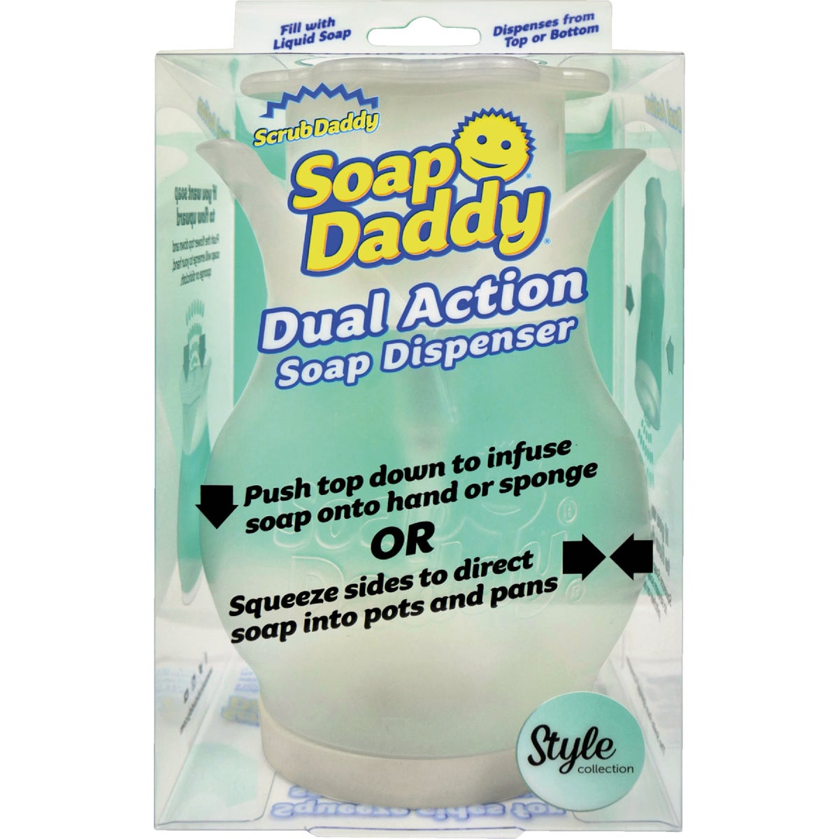 Scrub Daddy Soap Daddy Style Collection Soap Dispenser