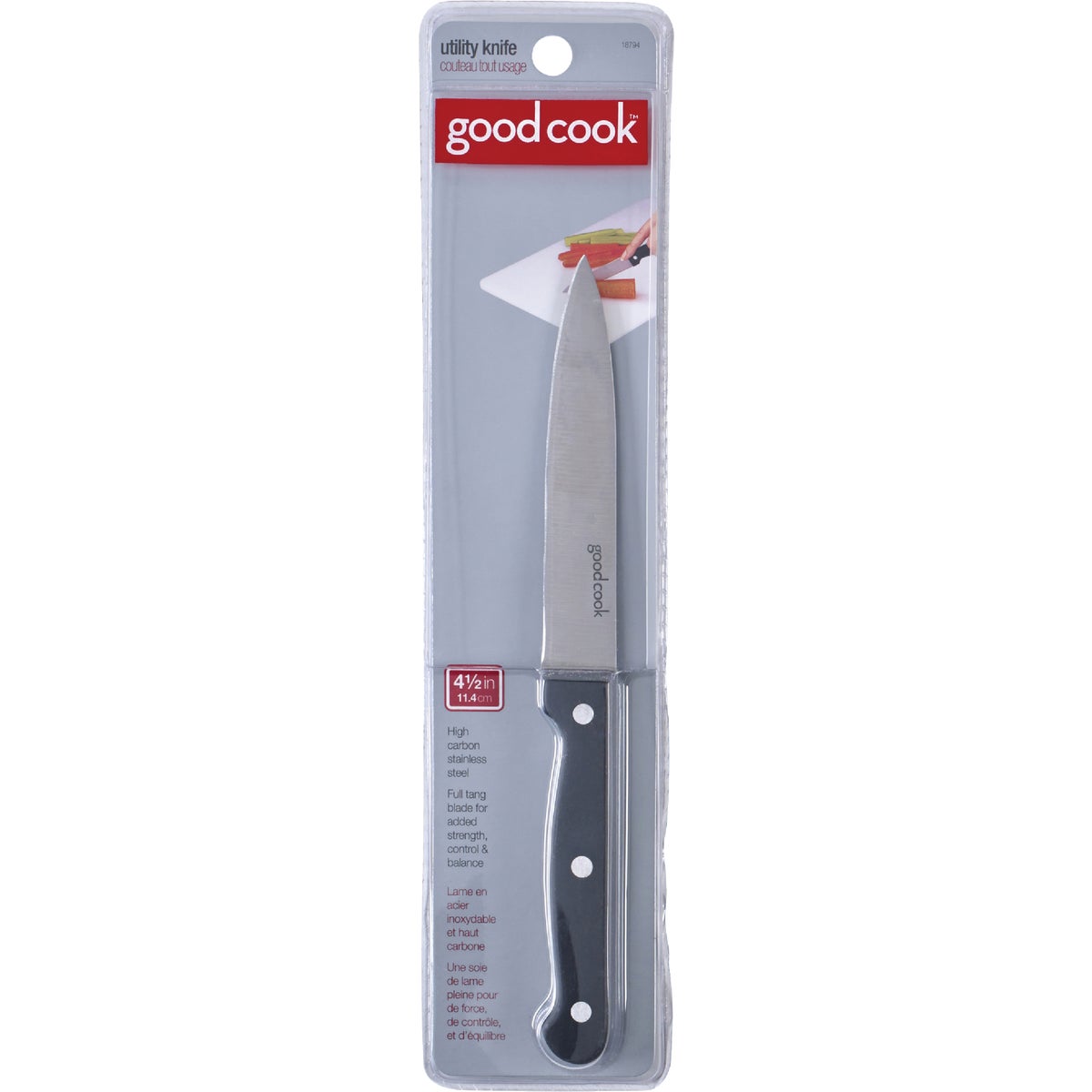 Goodcook 4.5 In. Fine Edge Utility Knife
