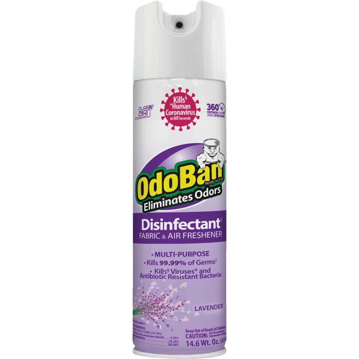 OdoBan 14 Oz. Lavender Fabric & Air Freshener