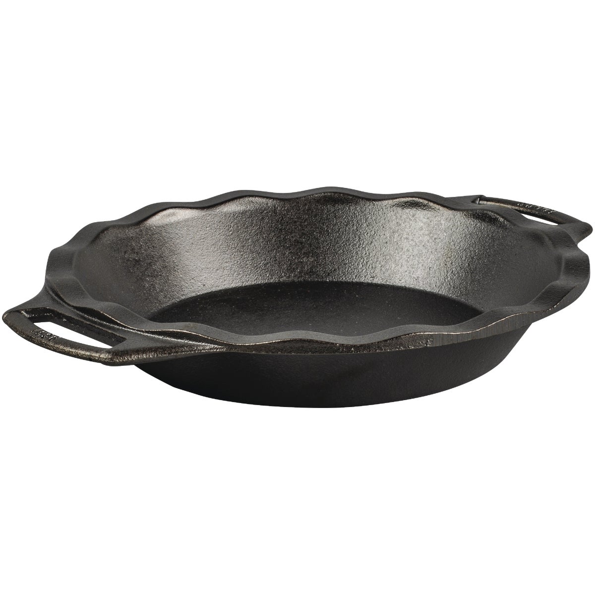 Lodge 9 In. Seasoned Cast Iron Pie Pan with Dual Handles