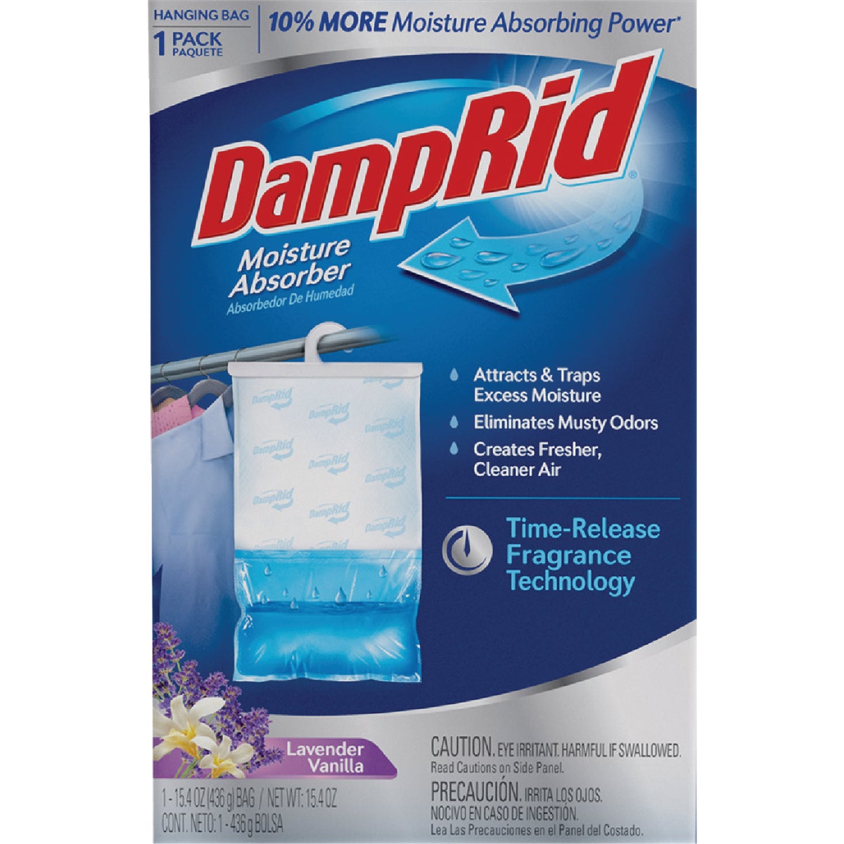 DampRid 15.4 Oz. Lavender Vanilla Hanging Moisture Absorber
