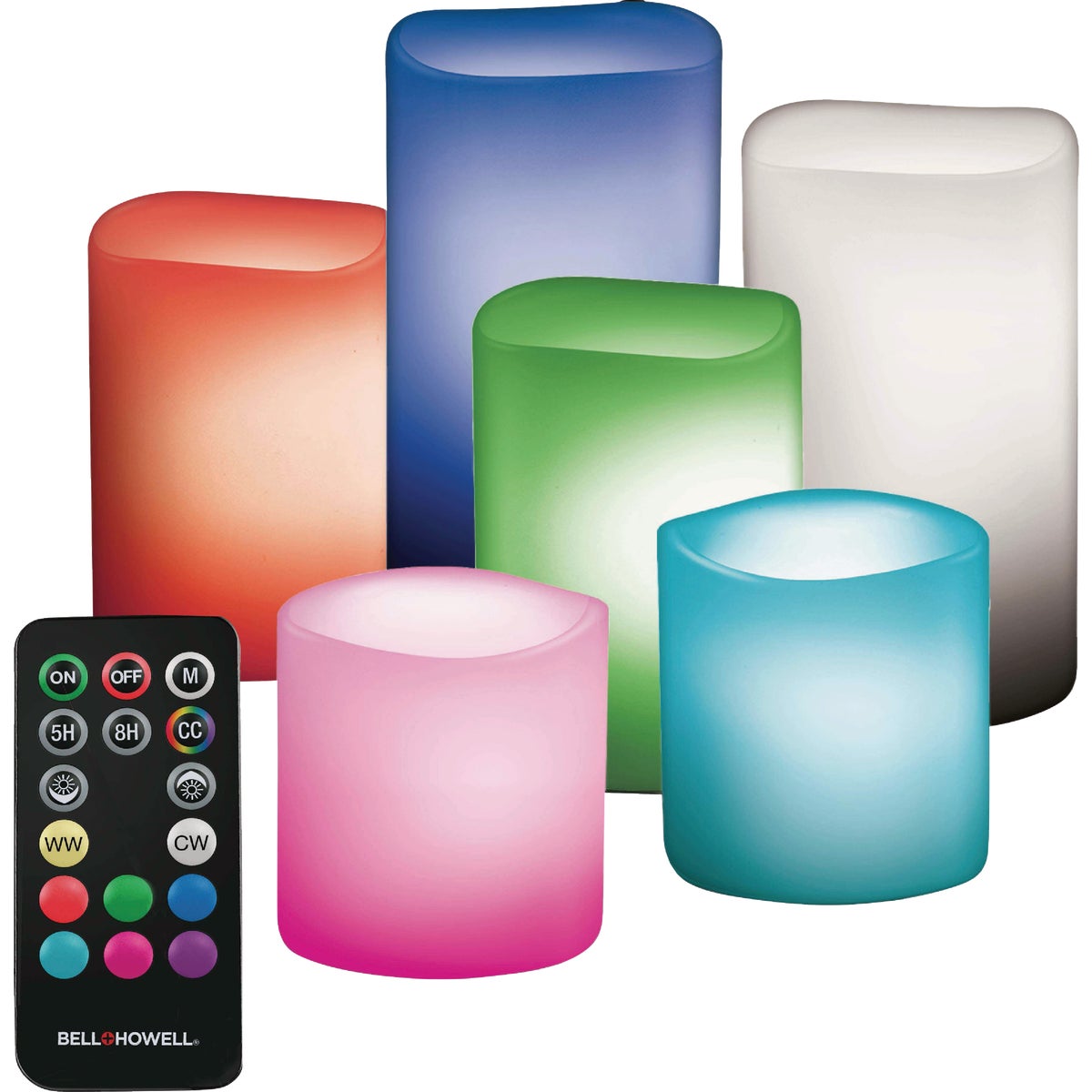 Bell+Howell Candle Brights Flameless Candles (6-Pack)