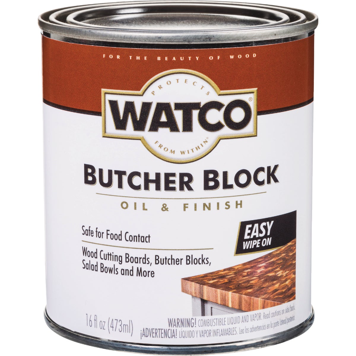 Watco 16 Oz. Butcher Block Oil & Finish