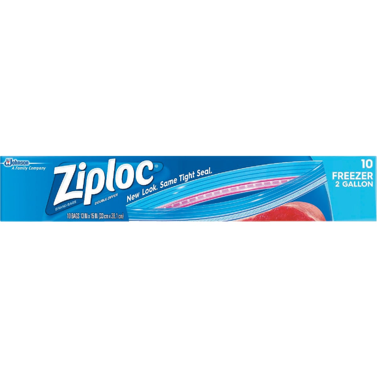 Ziploc Double Zipper Freezer Bag