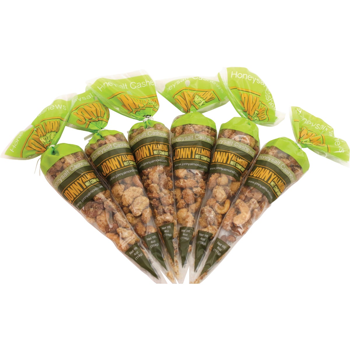 Jonny Almond 4 Oz. Honeysalt Cashews