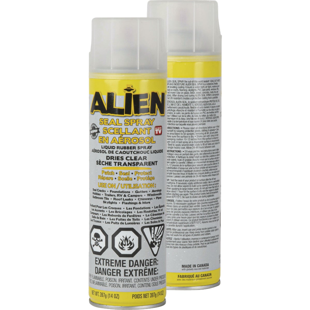 Alien 14 Oz. Seal Spray, Clear