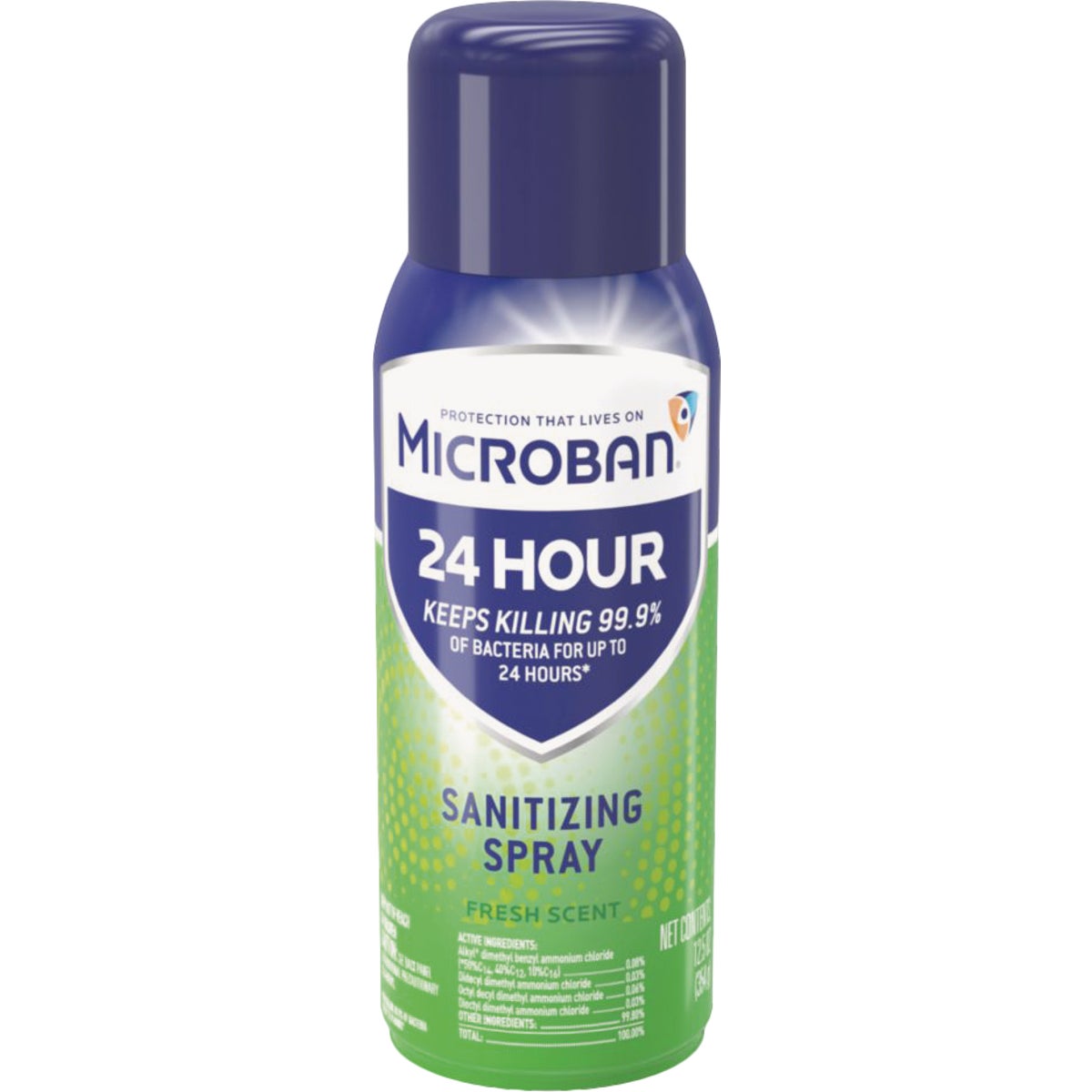 Microban 12.5 Oz. Fresh Scent Disinfectant Sanitizing Spray