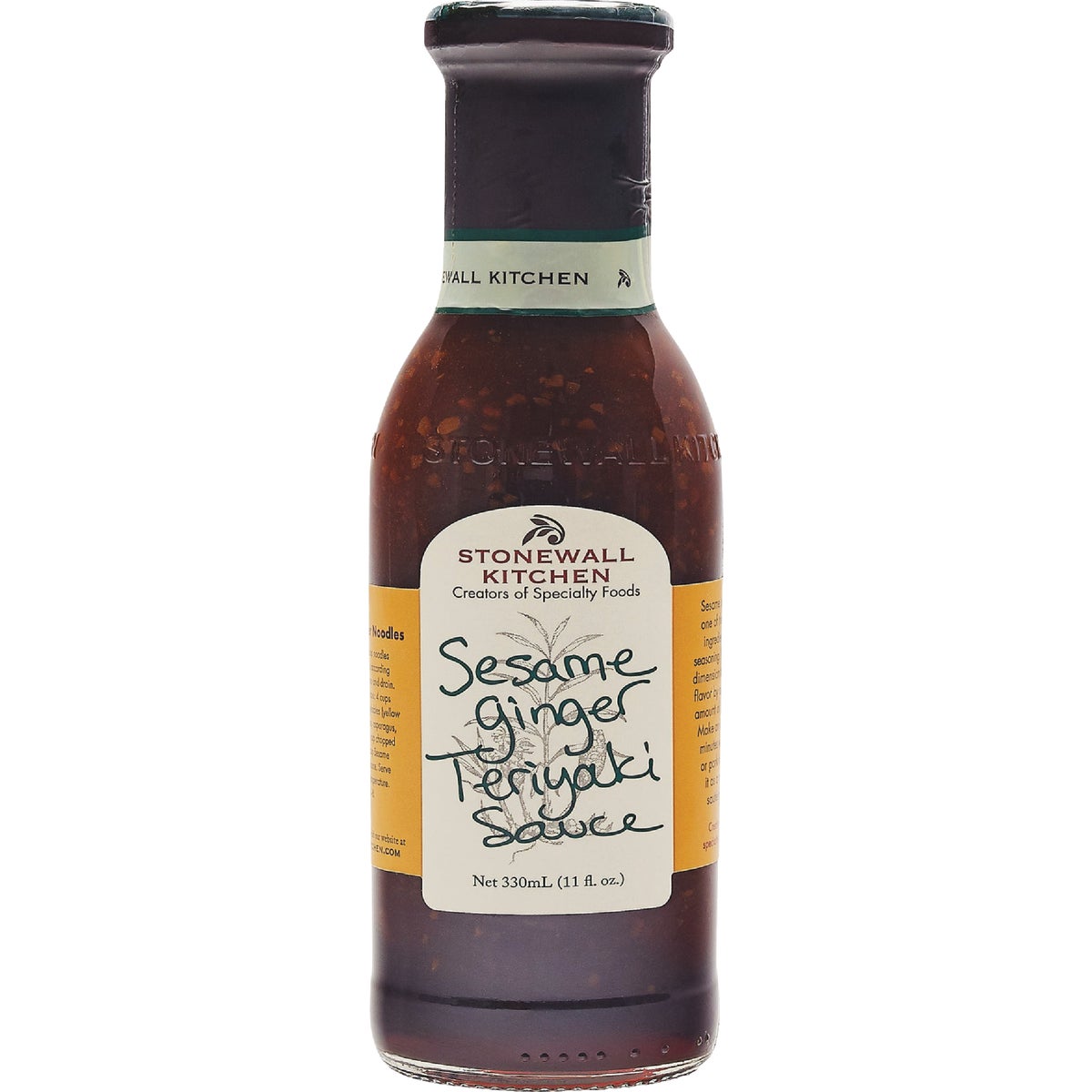 Stonewall Kitchen 11 Oz. Sesame Ginger Teriyaki Sauce