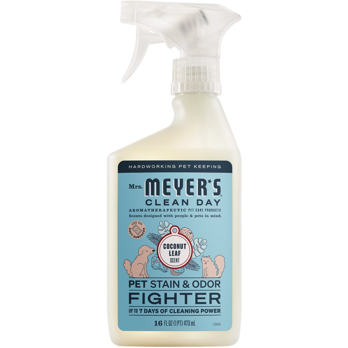 Mrs. Meyer's Clean Day 16 Oz. Coconut Leaf Pet Stain & Odor Fighter