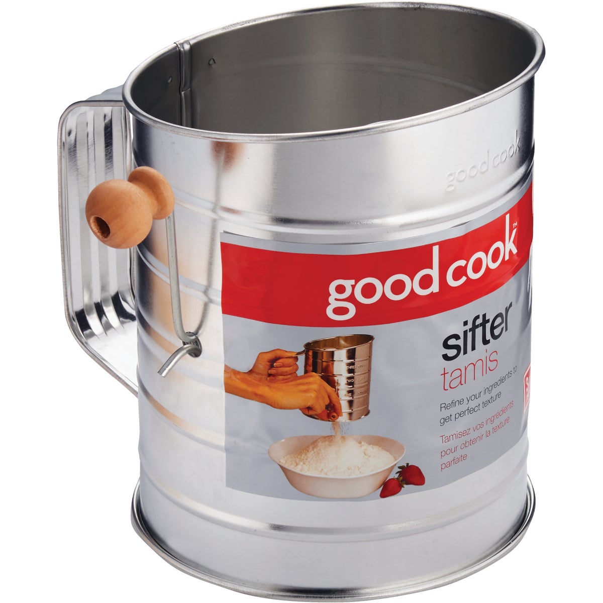 Goodcook 3-Cup Tin Sifter