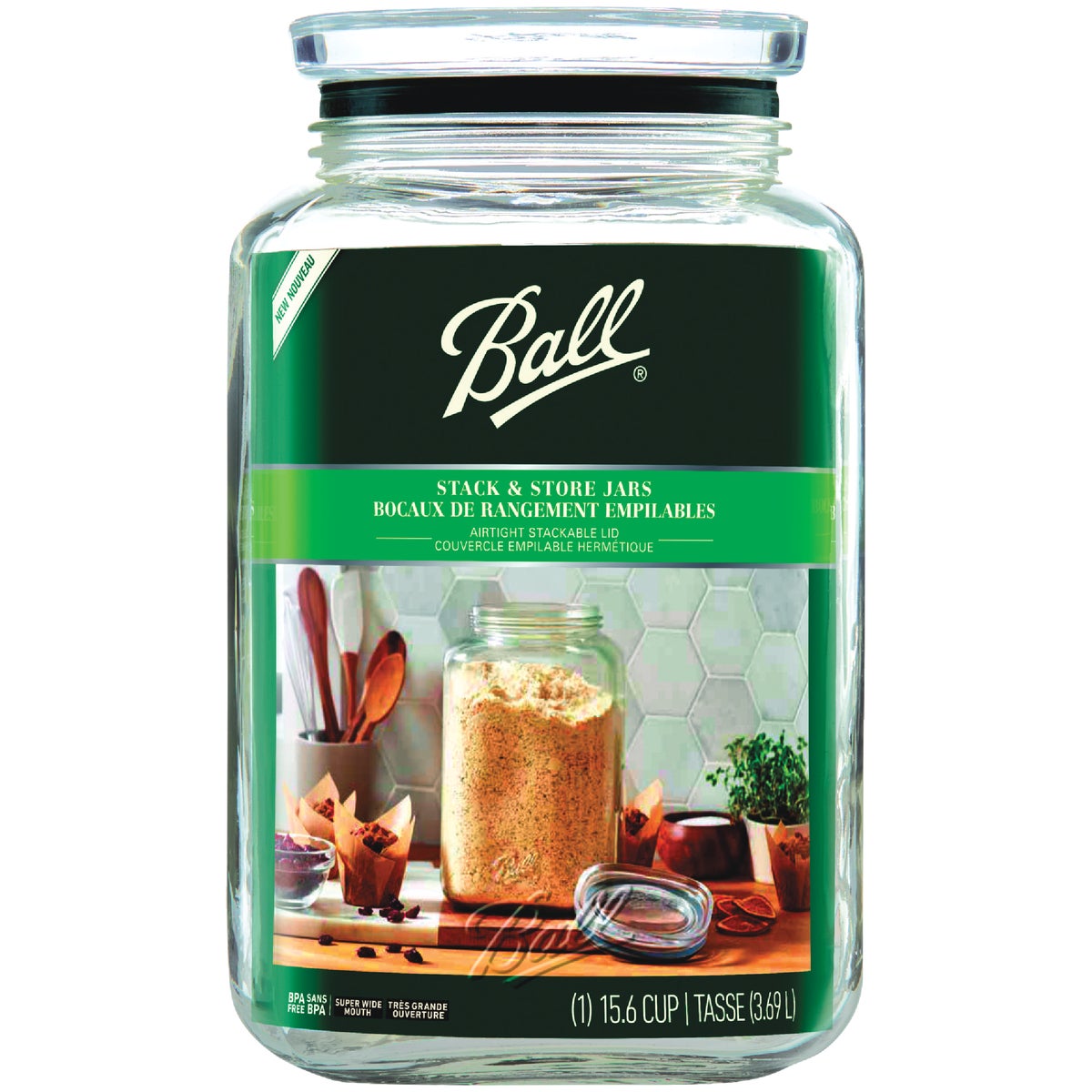 Ball 1 Gal. Stack & Store Jar
