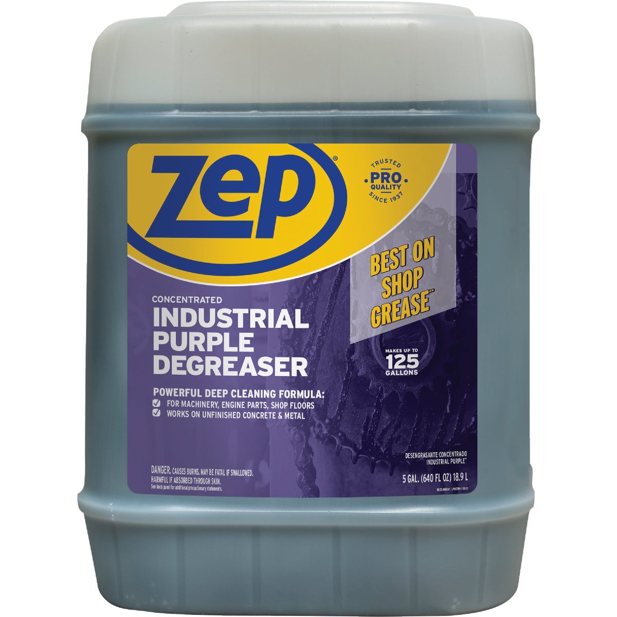 Zep 5 Gal. Industrial Purple Cleaner & Degreaser Concentrate