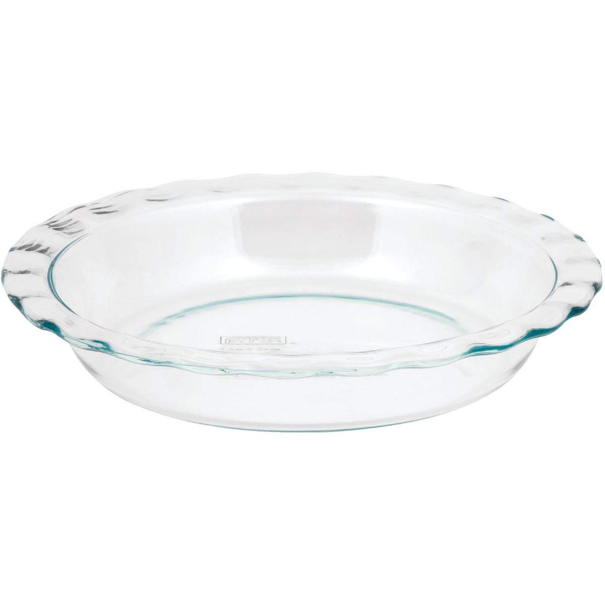 Pyrex 9-1/2 In. Clear Easy Grab Pie Plate
