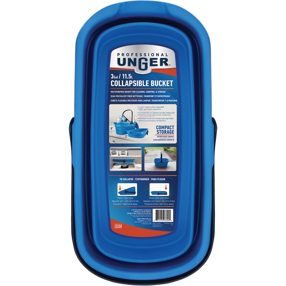 Unger Professional 3 Gal. Collapsible Bucket