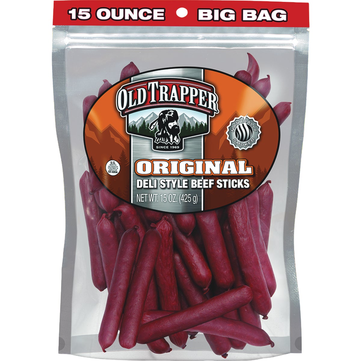 Old Trapper 15 Oz. Original Deli Stick Jerky