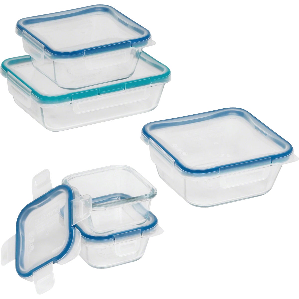 Snapware Total Solution 10-Piece Glass Storage Container Set