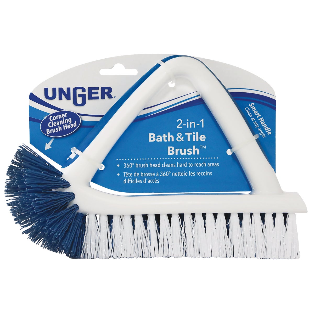 Unger 2-In-1 Bath & Tile Brush