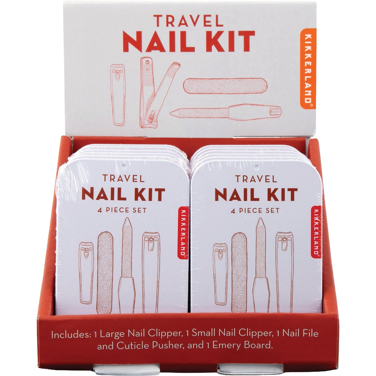 Kikkerland Travel Nail Kit