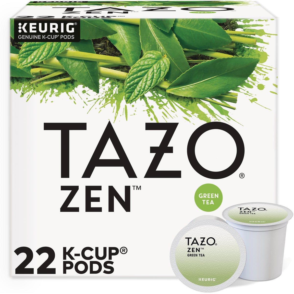 Keurig Tazo Zen Green Tea K-Cup (22-Pack)