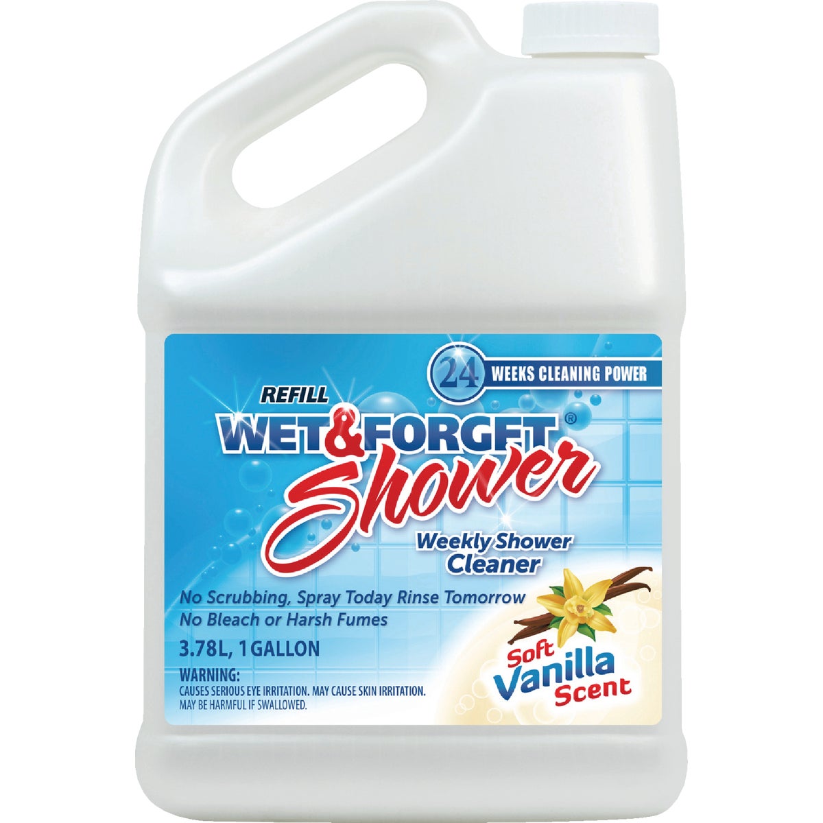 Wet & Forget 1 Gal. Soft Vanilla Scent Weekly Shower Refill