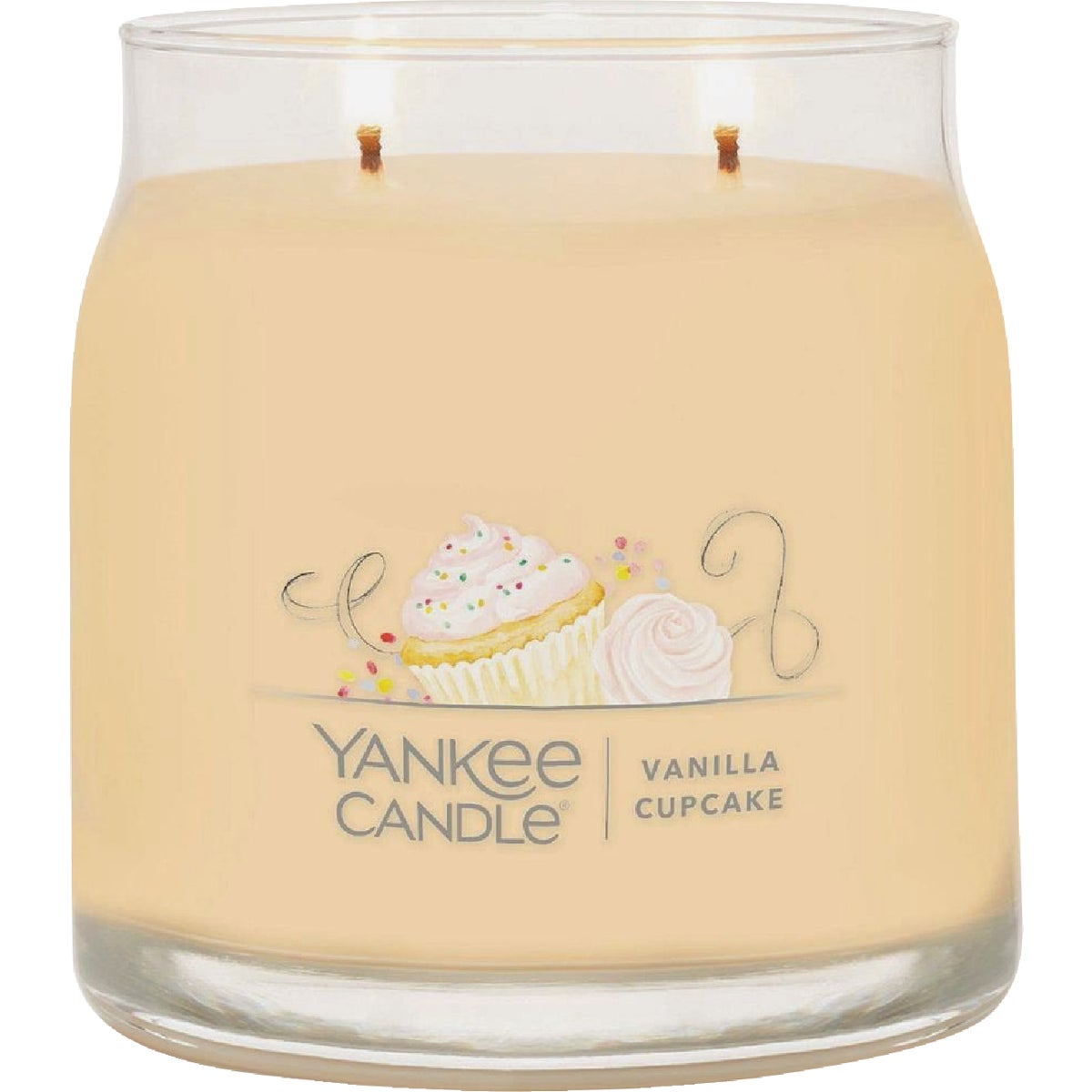 Yankee Candle 13 Oz. Vanilla Cupcake Medium Jar Candle