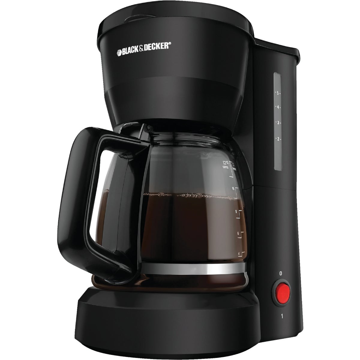 Black & Decker 5 Cup Black Coffee Maker