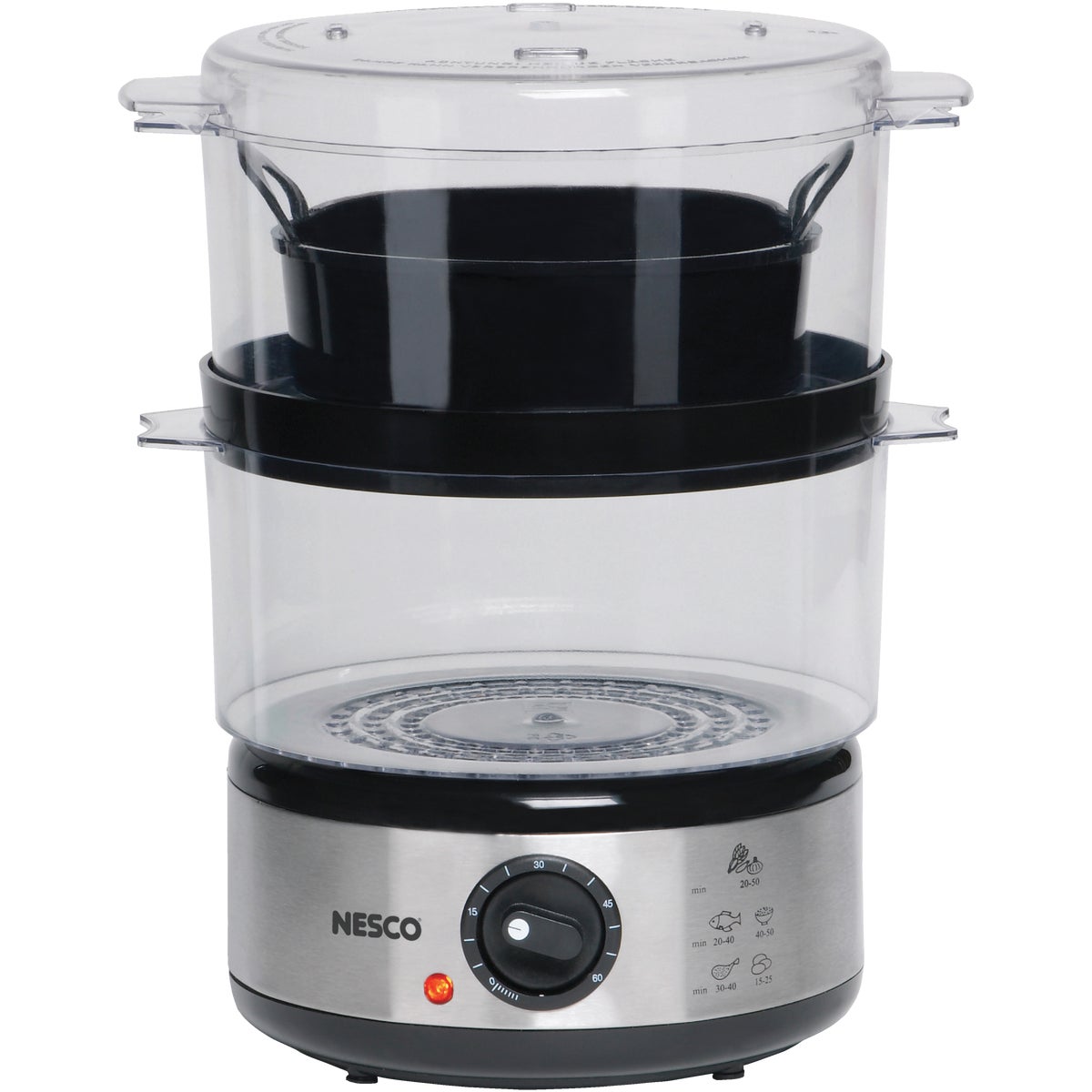 Nesco 5 Quart Stainless Steel Food Steamer