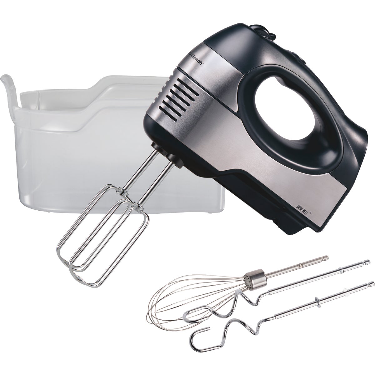 Hamilton Beach 6-Speed Stainless Steel Hand Mixer