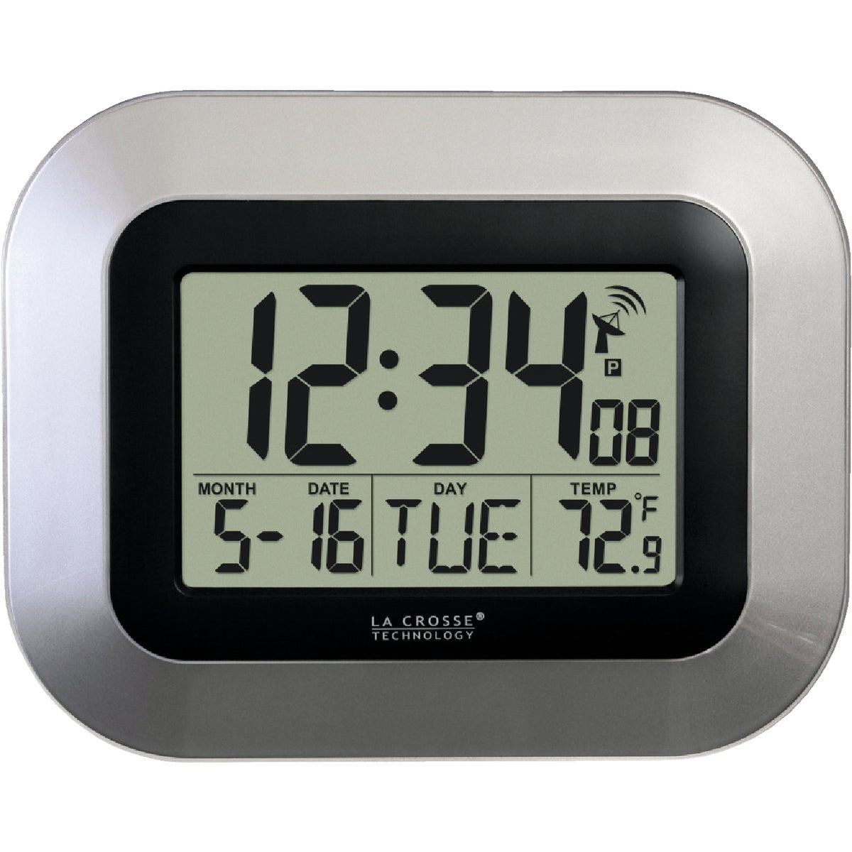 La Crosse Technology Digital Atomic Wall Clock