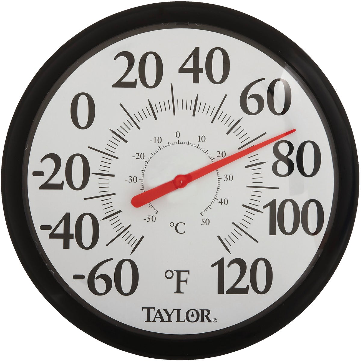 Taylor Image Gallery Easy Read Dial Outdoor Wall Thermometer