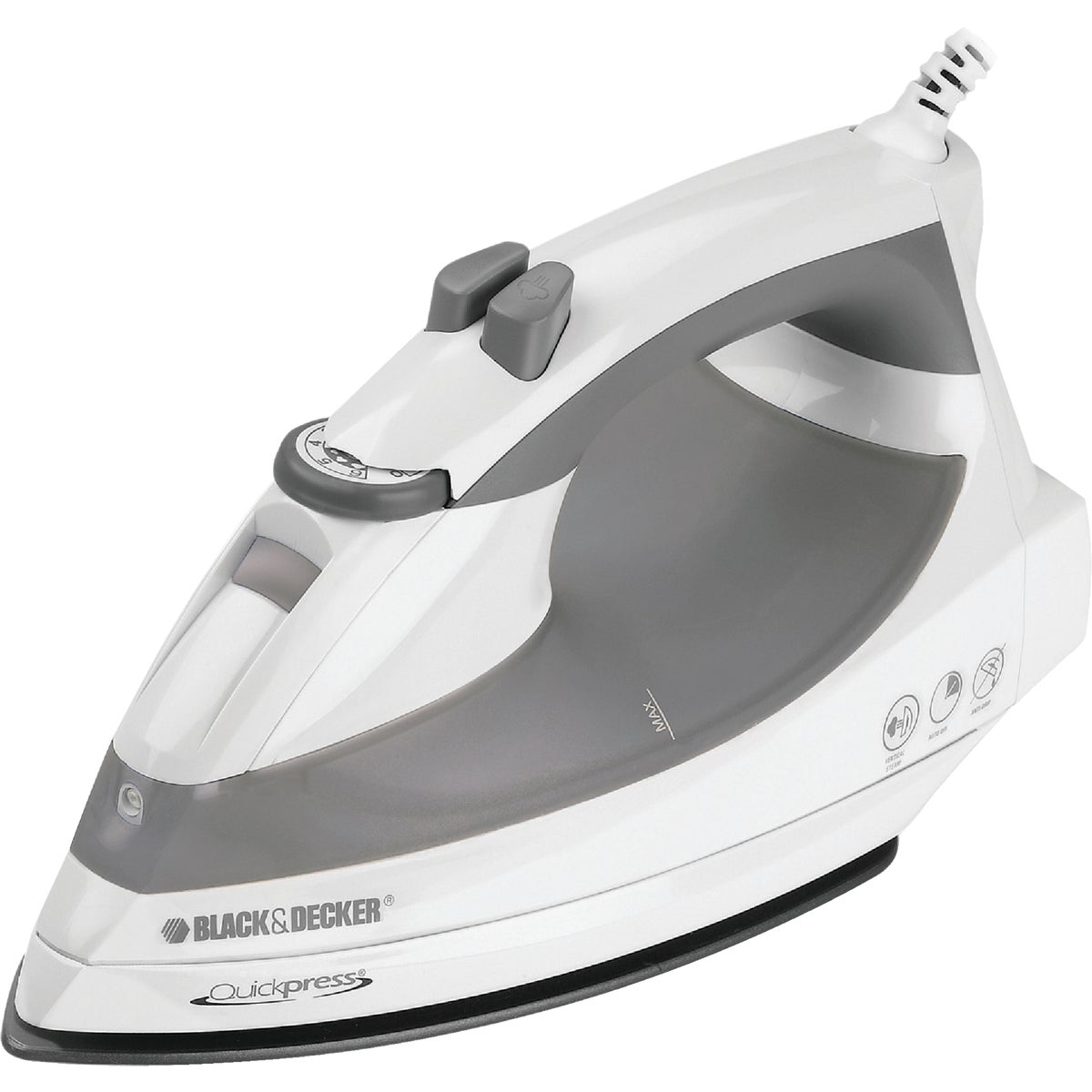 Black & Decker QuickPress Steam Iron with SmartSteam Technology