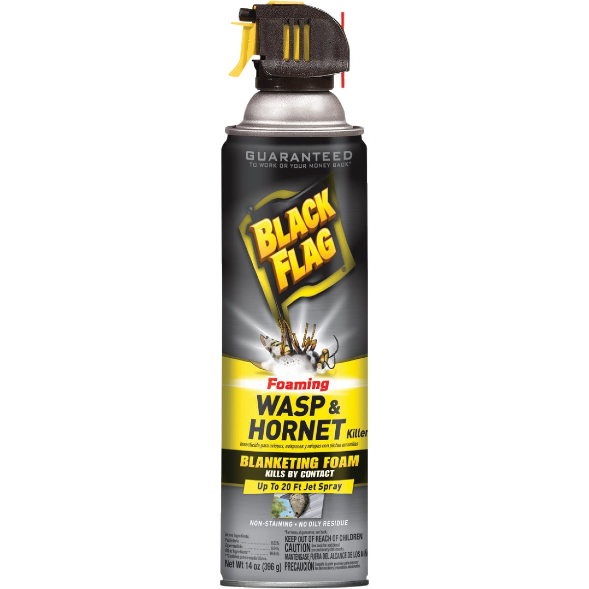 Black Flag 14 Oz. Foaming Aerosol Spray Wasp & Hornet Killer