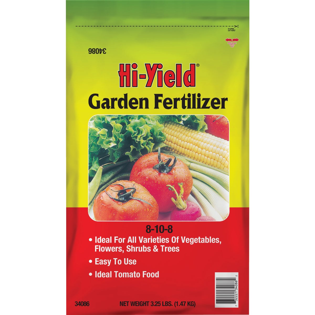 Hi-Yield 4 Lb. 8-10-8 Dry Plant Food Garden Fertilizer