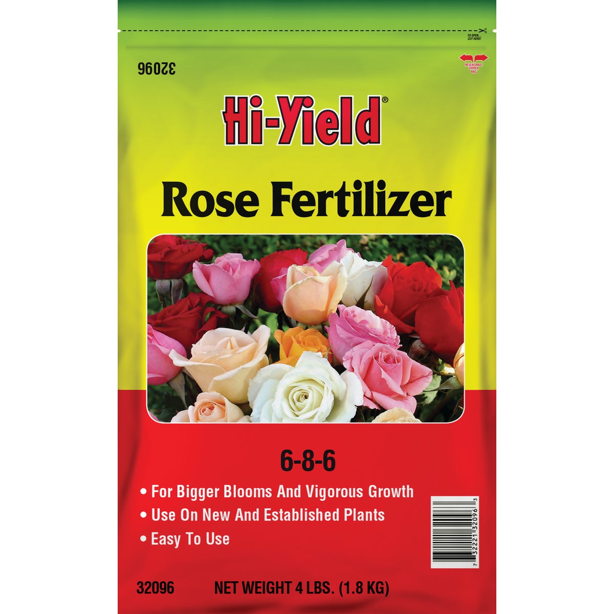 Hi-Yield 4 Lb. 6-8-6 Dry Plant Food Rose Fertilizer
