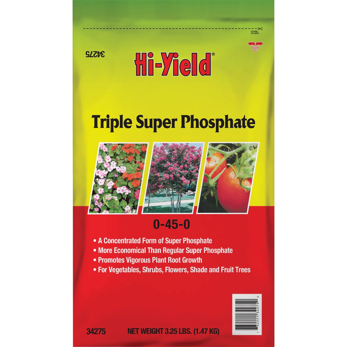 Hi-Yield 4 Lb. 0-45-0 Triple Super Phosphate Dry Plant Food